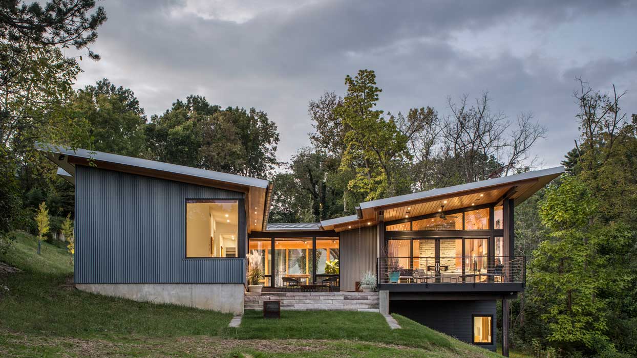green architecture design-Carlton Edwards LEED home